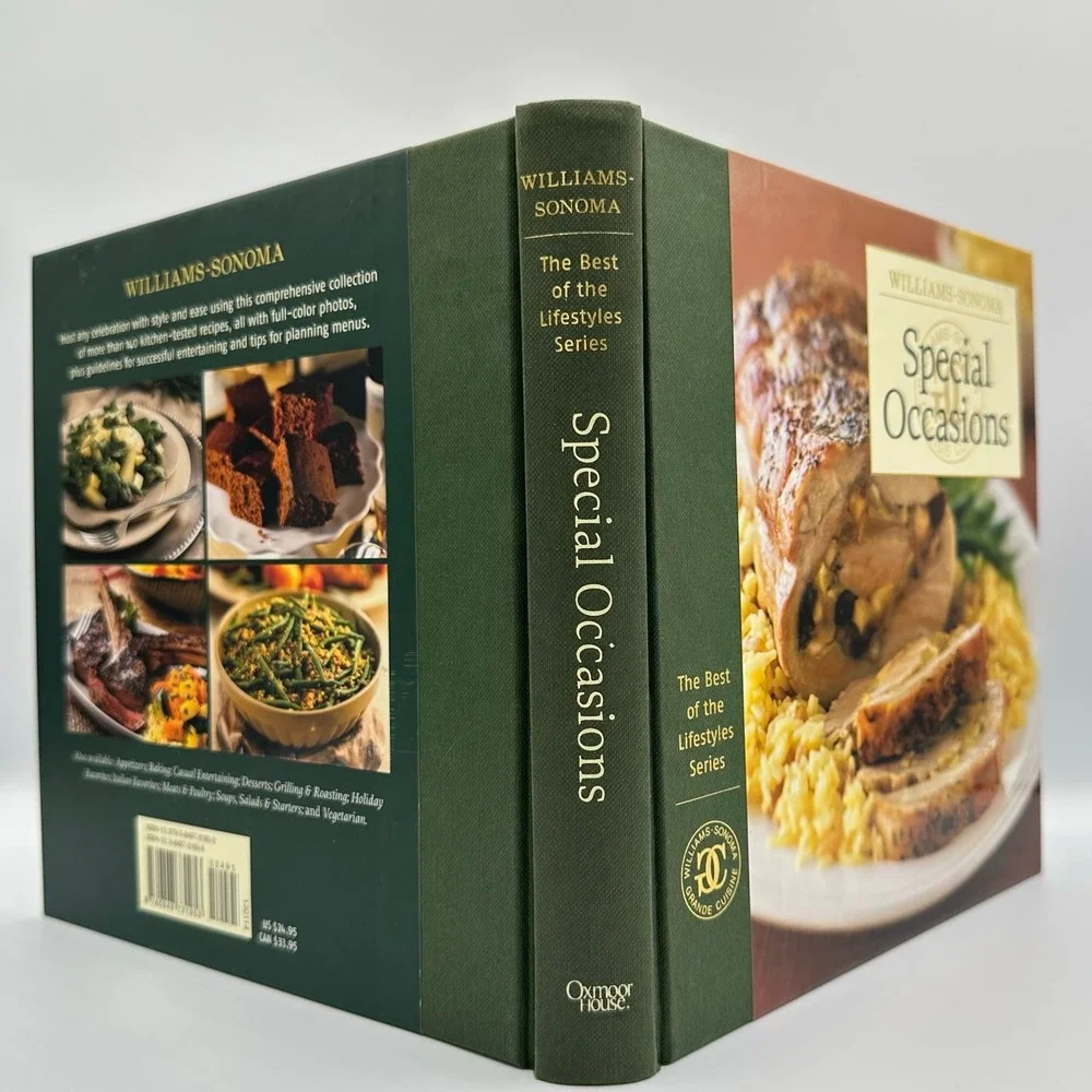 Williams-Sonoma Special Occasions 2007 Hardcover First Printing Oxmoor House‎